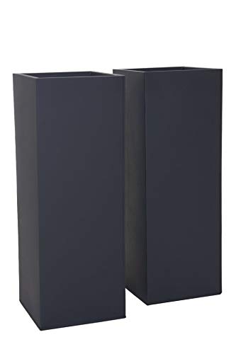 Vivanno Pflanzk Bel Blumenk Bel Zink Metall Anthrazit