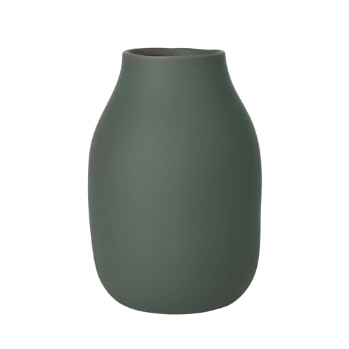 Blomus Colora Vase L Aus Steingut Agave Green