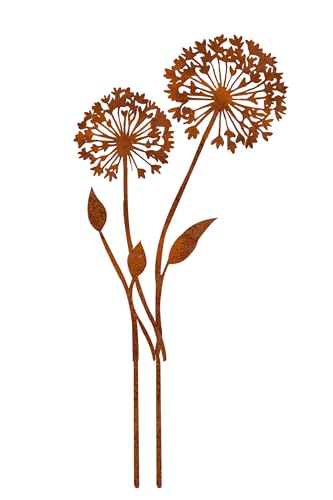 Alemin Rost Pusteblume Gartenstecker Gartenzaubereien Gartensteckers Pusteblume Aus
