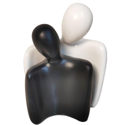 Pigpigfly Paar Umarmt Statue Regal Deko B Cherwurm