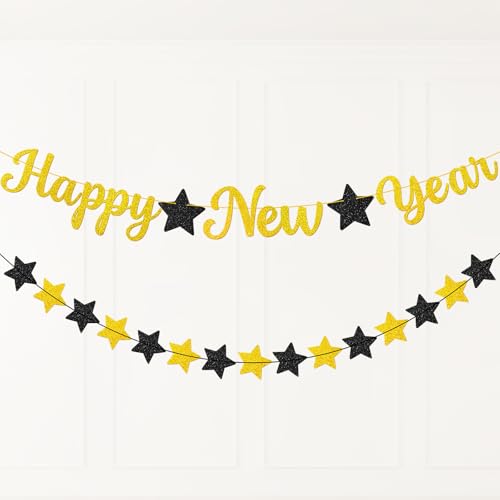 Partyyaa Silvester Deko Neujahr Girlande F R 2026