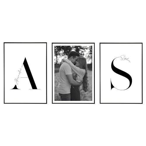 Hei Print Personalisiertes Poster Set F R Schlafzimmer