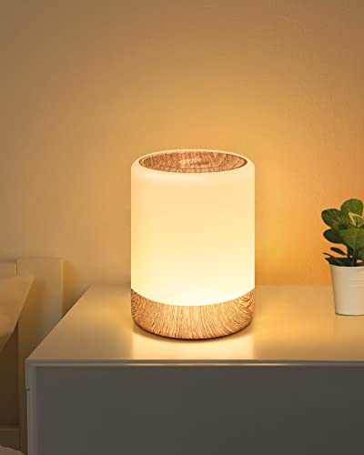 Nachttischlampe Touch Dimmbar 256 Rgb Farbwechsel Warmes Led
