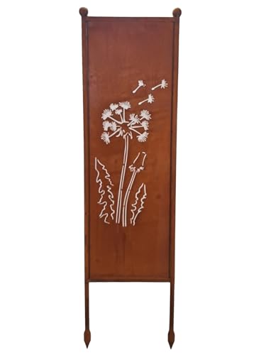 Schild Gartenschild Edelrost Rost Zum Einstecken Rostige Gartendeko