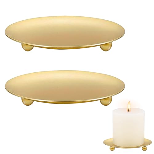 Allava 2 St Ck Kerzenhalter Stumpenkerzen Kerzenst Nder