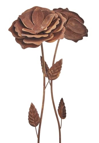 Kobolo Gartenstecker Rusty Rose 2er Set 114 Cm