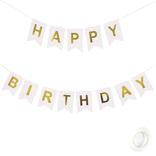 Belsvor Happy Birthday Girlande Happy Birthday Banner 5