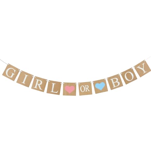 Gender Reveal Party Deko Boy Or Girl Deko