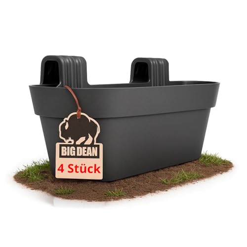 Bigdean 4x Blumenkasten Balkongel Nder 50cm Blumenk Sten