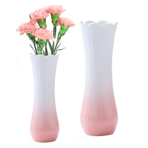 Minging Vase Aus Keramik Rosa Vase F R