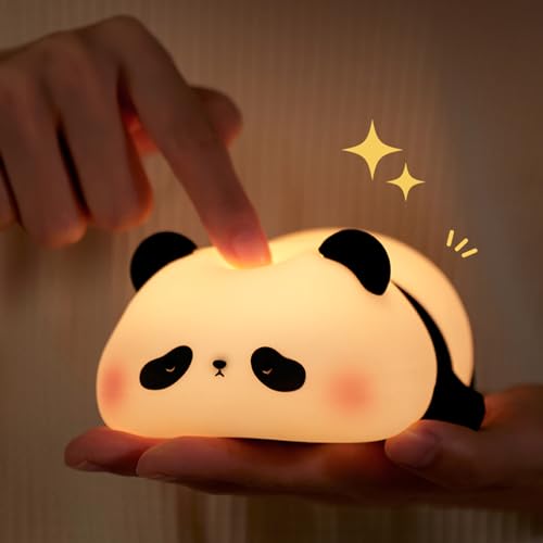 Ammtoo Nachtlicht Kinder Panda Nachtlampe Panda Lampe Dimmbar