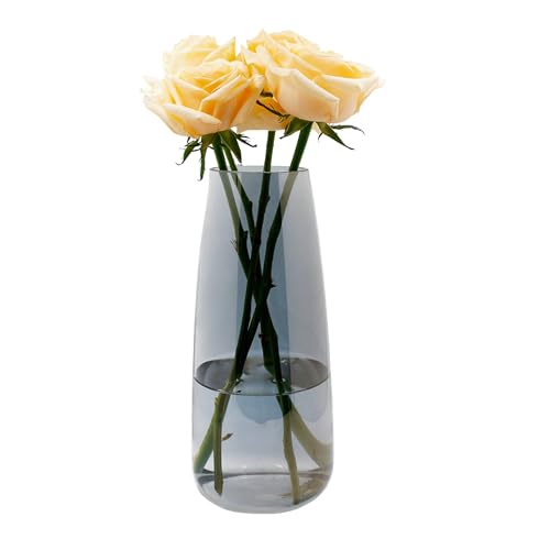 Blumenvase Glas Ins Moderne Klarglas Vase 22 Cm
