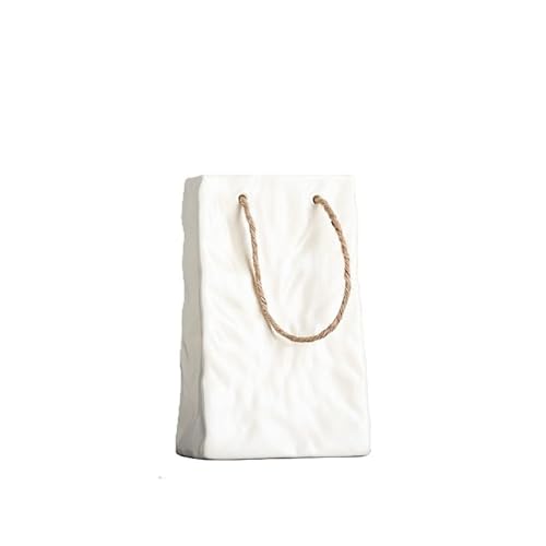 Keramikvase Im Geschenkbeutel Design Moderne Dekovase In Schwarz