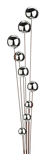 Kobolo Gartenstecker Rusty Boules Metall Edelstahl 29x10x199 Cm
