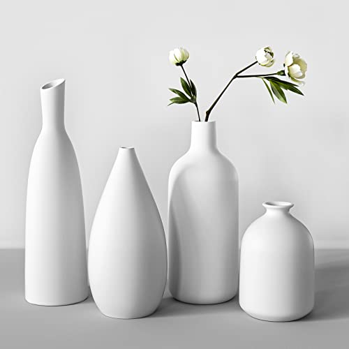 Vasen Keramik 4er Set 22 19 17 11cm