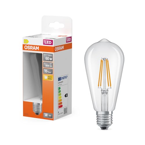 Osram Led Lampe Star Edison St64 60 Filament