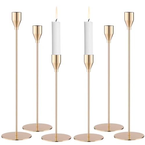 Kerzenst Nder Gold 6 St Ck Kerzenst Nder