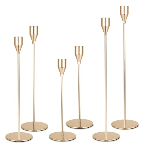 6 Teiliger Kerzenst Nder Metall Drei Arten Von