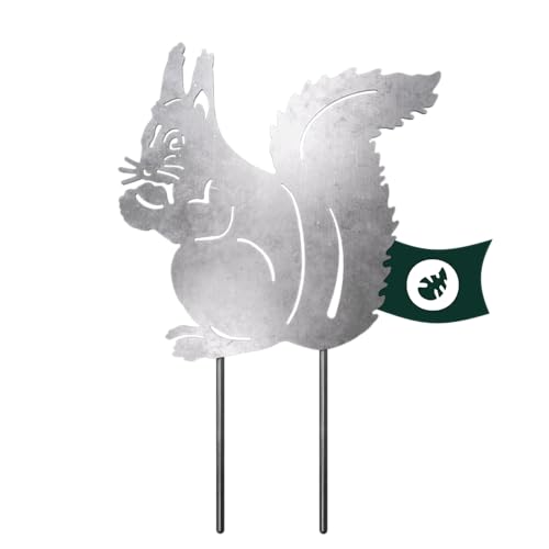 Verdoba Eichh Rnchen Gartendeko Stecker Silberne Eichh Rnchen