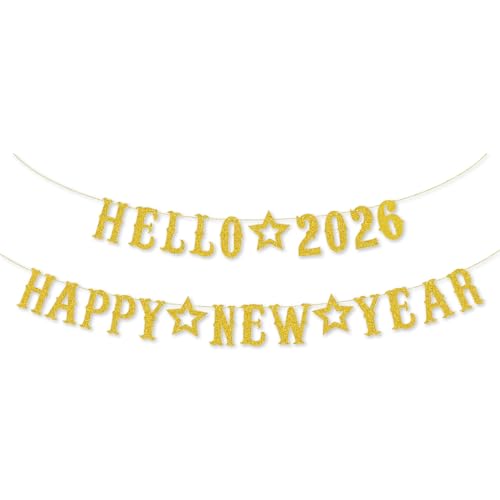 Silvester Deko 2026 Happy New Year Deko 2026