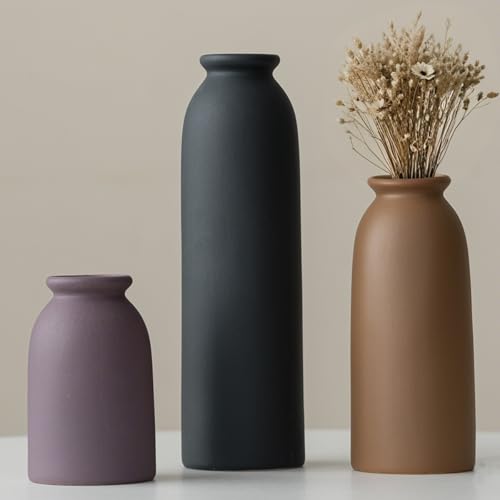 26 6 Cm Keramik Vasen Set 3er Kleine