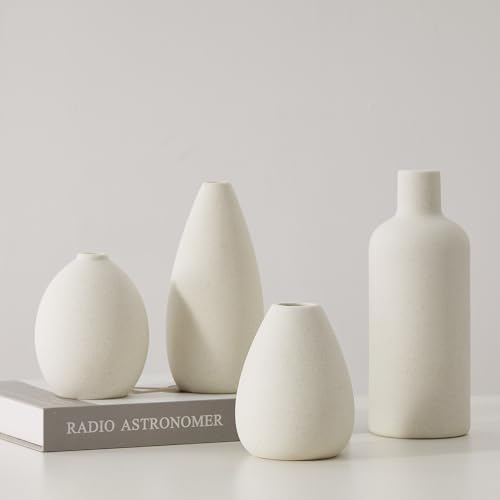 Cemabt Wei E Keramik Vase Set 4 Kleine
