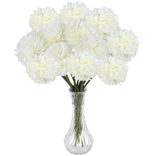Haocjanc 12 St Ck K Nstliche Hortensie Wei