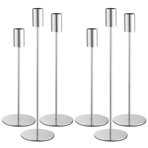 6 Teiliger Metall Kerzenst Nder Drei Arten Von