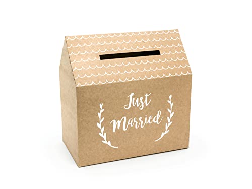 Geschenkbox Just Married Kraftpapier 30 5 Cm X