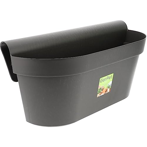 Garpet Gel Nderkasten Balkon Mit Wasserspeicher Blumentopf Zaun