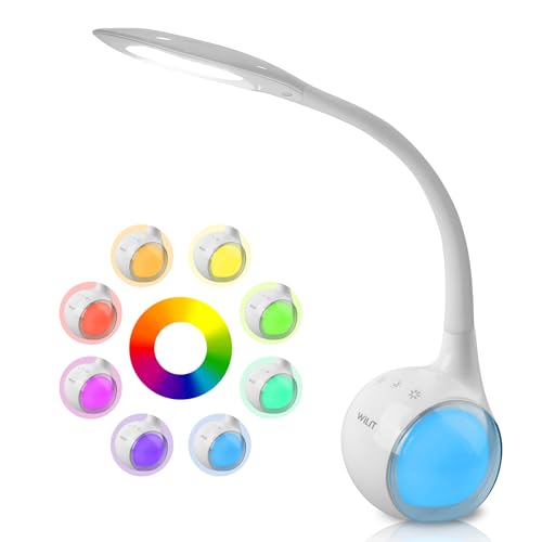Wilit Led Schreibtischlampe Kinder Schreibtischlampe Farbwechsel Nachttischlampe Kinder