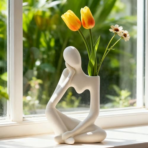 Arawat Denker Vase F R Pampasgras Modern Wei