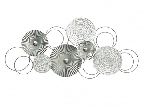 Mf 3d Wandbild Sixo Metall Wanddeko Wandschmuck Kreise