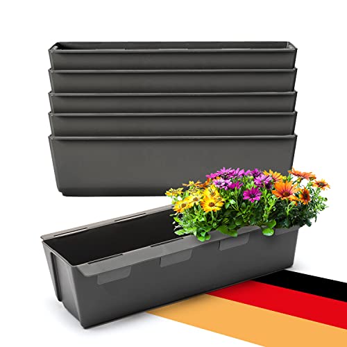 Bigdean 6er Set Paletten Blumenk Sten Einsatz Mit