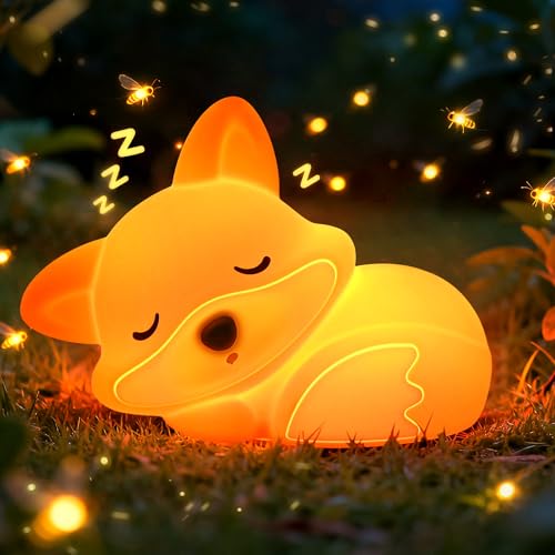 Euakee Fuchs Nachtlicht Fuchs Lampe F R Kinder