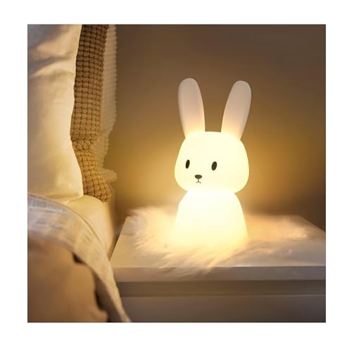 Solidee Nachtlicht Kinder Bunny Silikon Stilllicht Baby Mit