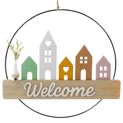 Nexum T Rkranz Trockenblumen 30cm Willkommenskranz Die Haust