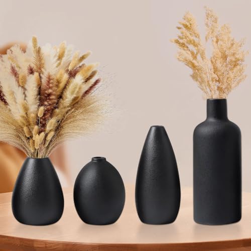 W H Keramik Vasen Set 4 Modern Dekorative