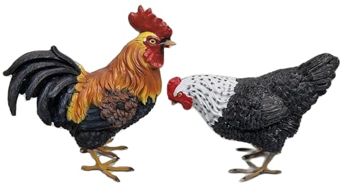 Fachhandel Plus Dekofiguren Hahn Und Huhn Gartenfiguren Tierfiguren