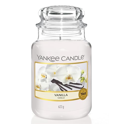 Yankee Candle Duftkerze Im Glas Gro Vanilla Kerze