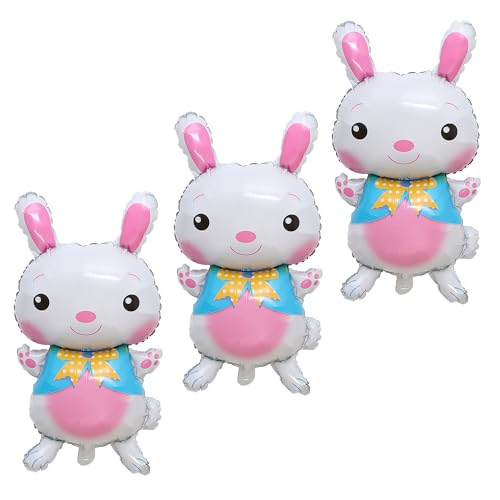 Nauze 3 St Ck Osterhasen Folienballons In Hasenform