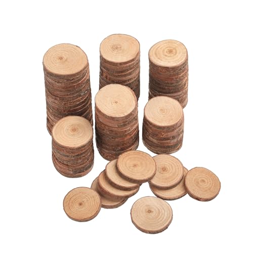 Lazaca Holzscheiben Zum Basteln Klein Deko Holz Log