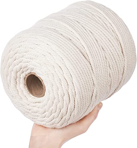 Makramee Garn 4mm X 300m Baumwollschnur Boho Deko