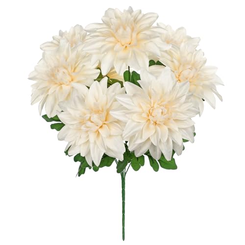 Hollyone Kunstblumen Wie Echt Dahlien K Nstliche Blumenstrau