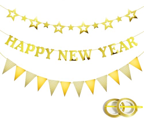 Koliphy Silvester Deko 2026 Neujahrs Dekoration 2026 Happy