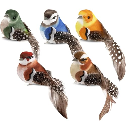 Giusobg 5 St Ck Vogel Deko Figuren K