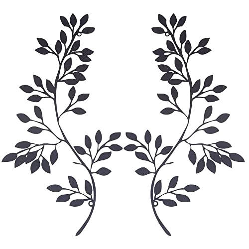 Creatcabin 2 St Ck Metall Baum Blatt Wanddekoration