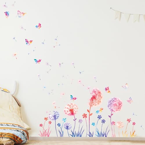 2 St Ck Gro E Pusteblume Wandtattoo Xl