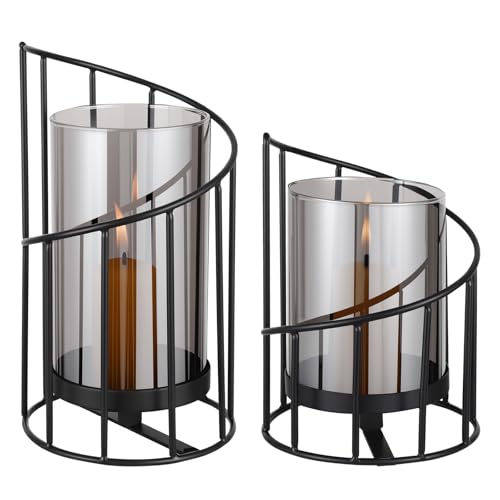 Votoko Kerzenhalter Metall Windlicht 2 St Ck Kerzenhalter