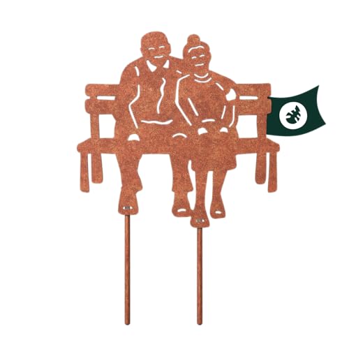 Verdoba Altes P Rchen Gartendeko Rost Oma Und